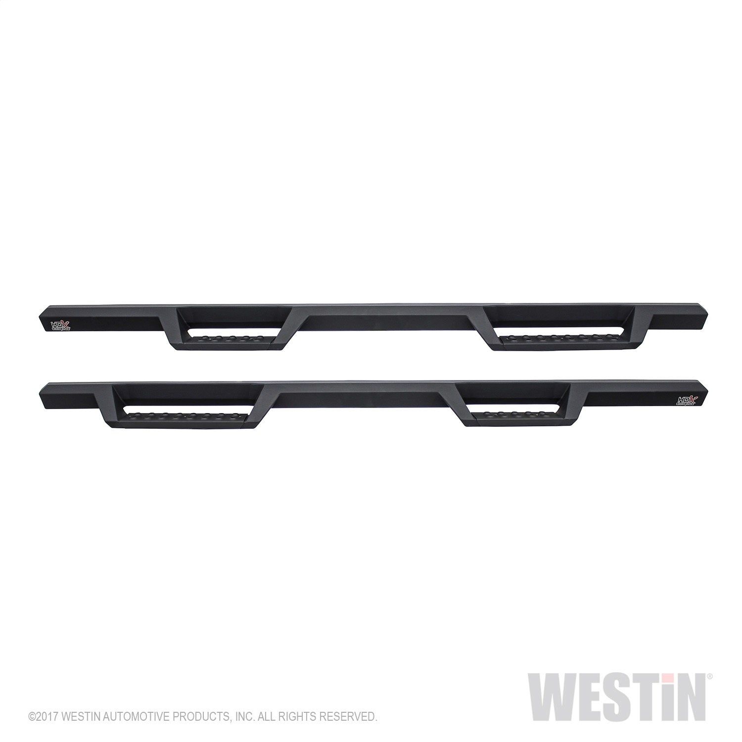 Westin - HDX Drop Nerf Step Bars; Textured Black Powder Coated Steel; Mount Kit Included; - 56-13835 - MST Motorsports