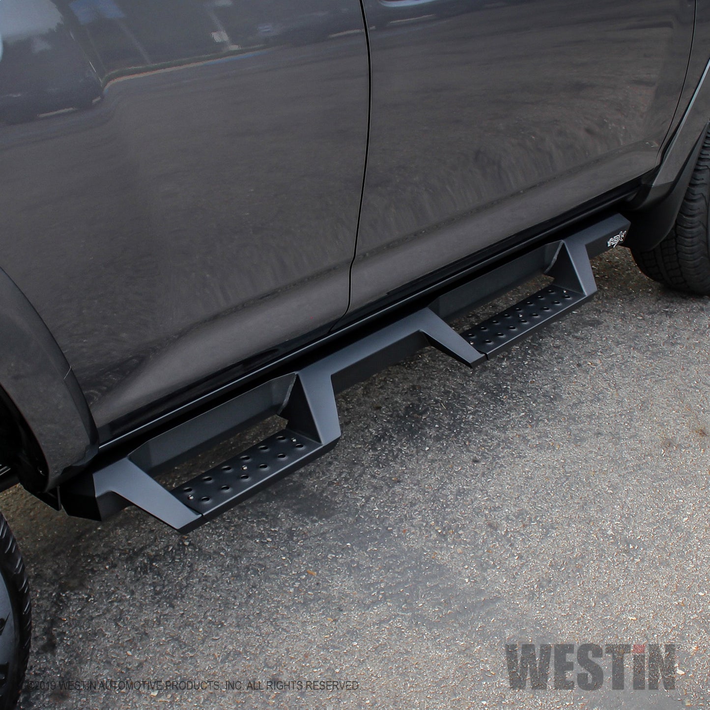 Westin - HDX Drop Nerf Step Bars; Textured Black Powder Coated Steel; Mount Kit Included; - 56-13835 - MST Motorsports