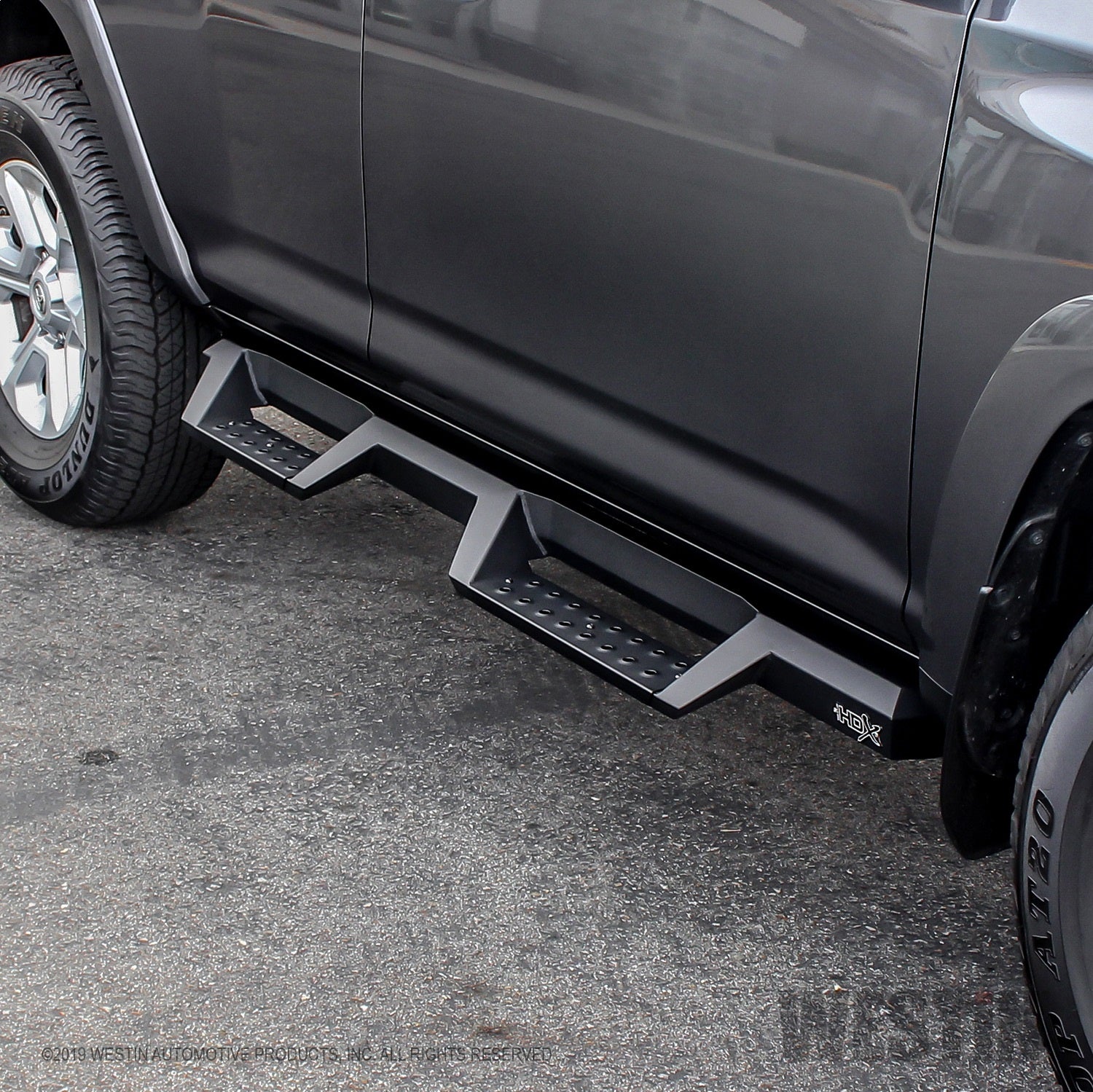 Westin - HDX Drop Nerf Step Bars; Textured Black Powder Coated Steel; Mount Kit Included; - 56-13835 - MST Motorsports