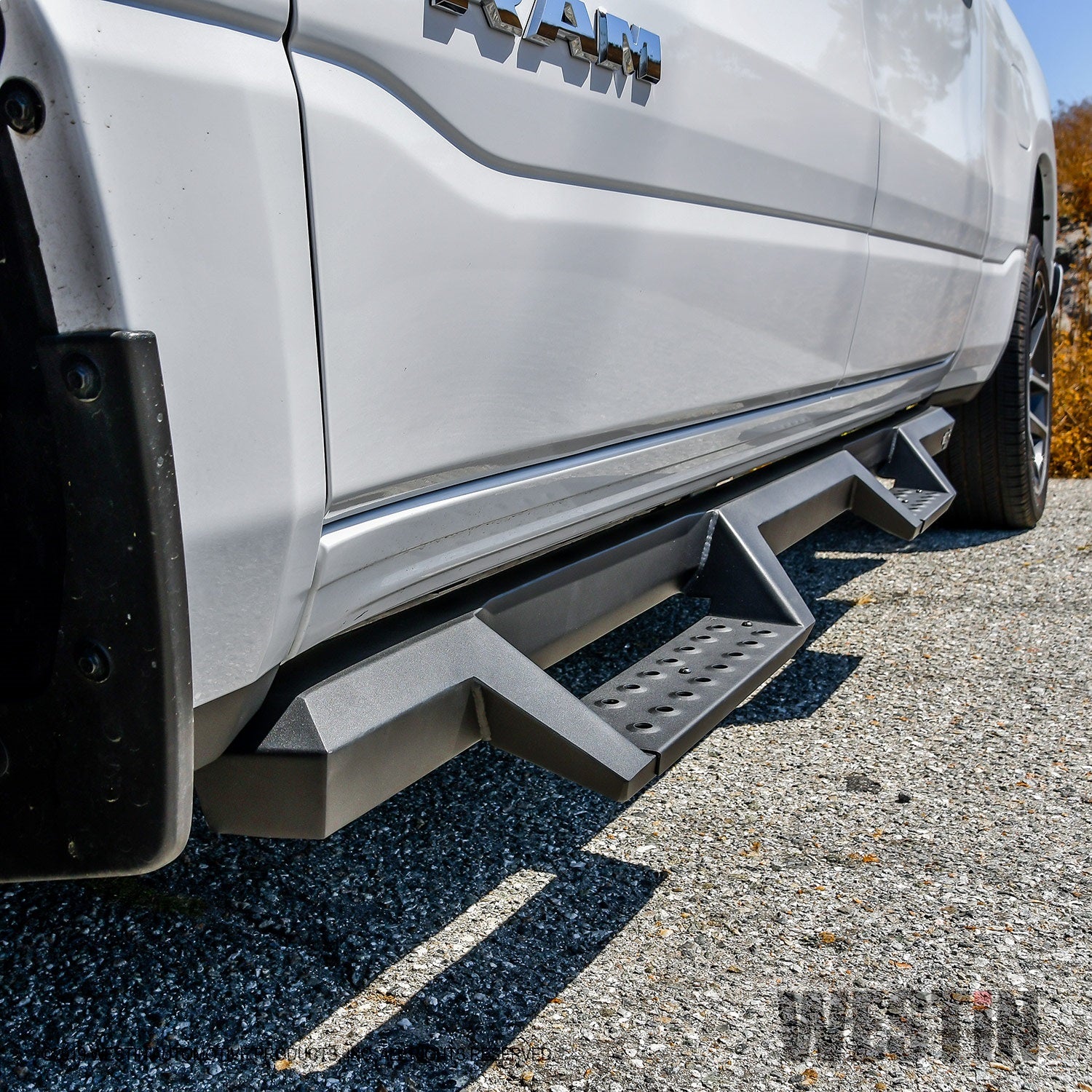 Westin - HDX Drop Nerf Step Bars; Textured Black Powder Coated Steel; Mount Kit Included; - 56-14085 - MST Motorsports