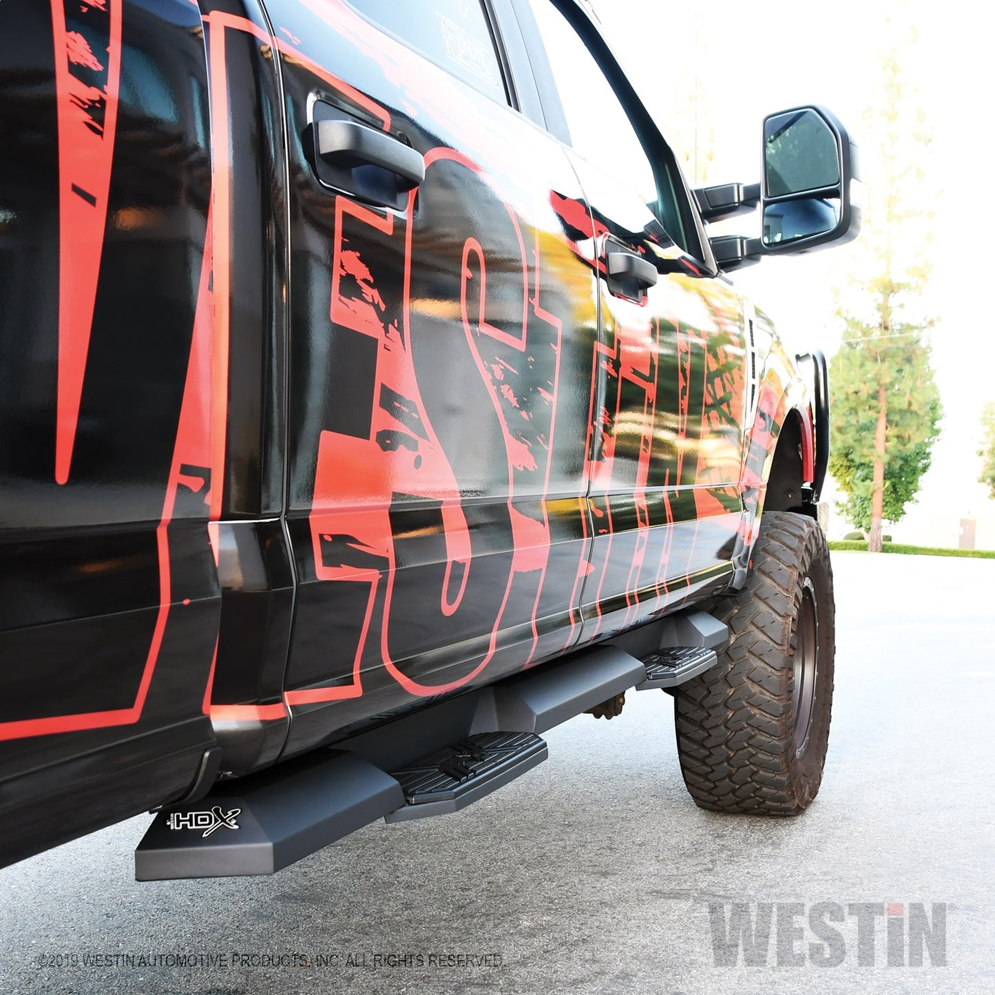 Westin - HDX Xtreme Nerf Step Bars; Textured Black; For Super Crew Cab; - 56-23945 - MST Motorsports