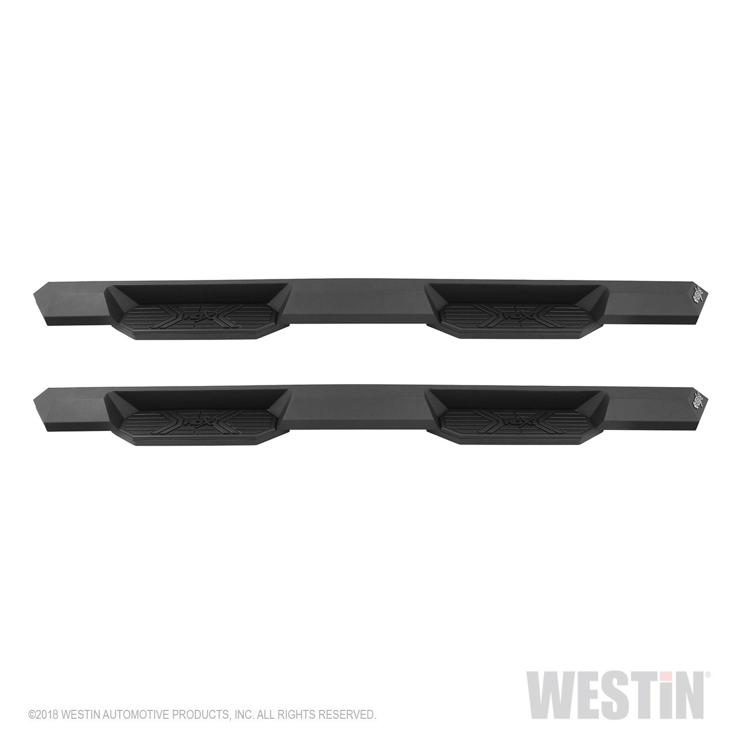 Westin - HDX Xtreme Nerf Step Bars; Textured Black; - 56-24085 - MST Motorsports