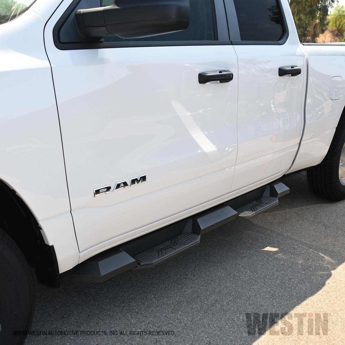 Westin - HDX Drop Nerf Step Bars; Textured Black; For Quad Cab; - 56-24095 - MST Motorsports