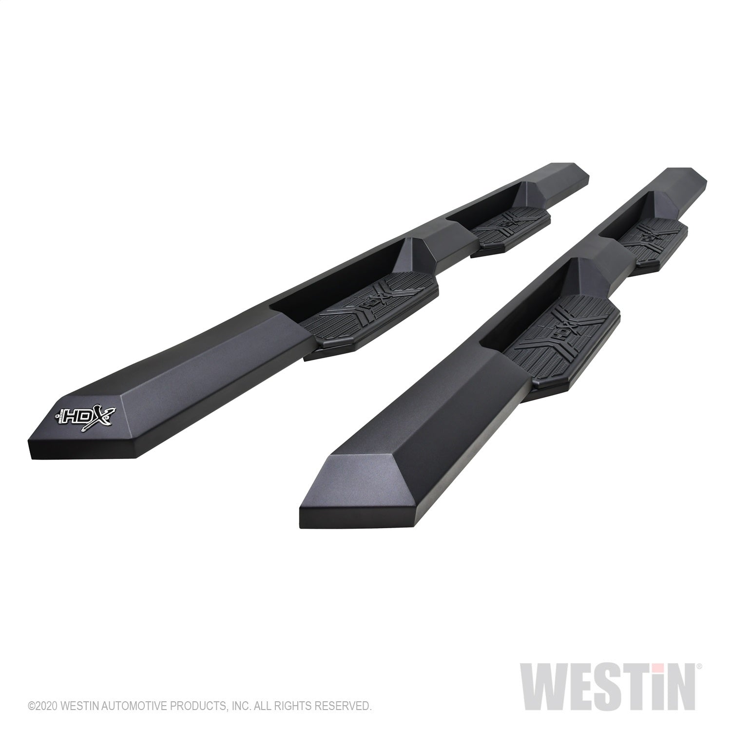 Westin - HDX Xtreme Nerf Step Bars; Textured Black; - 56-24165 - MST Motorsports