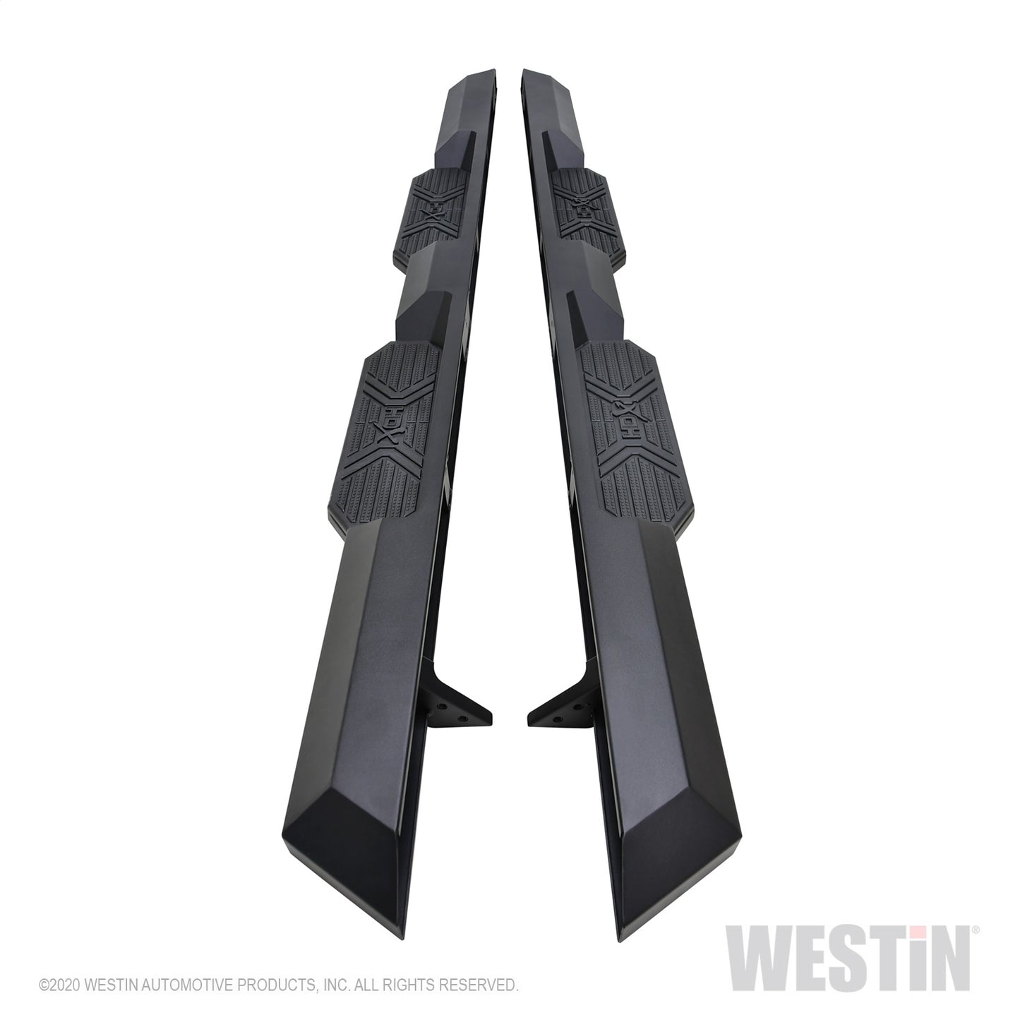 Westin - HDX Xtreme Nerf Step Bars; Textured Black; - 56-24165 - MST Motorsports