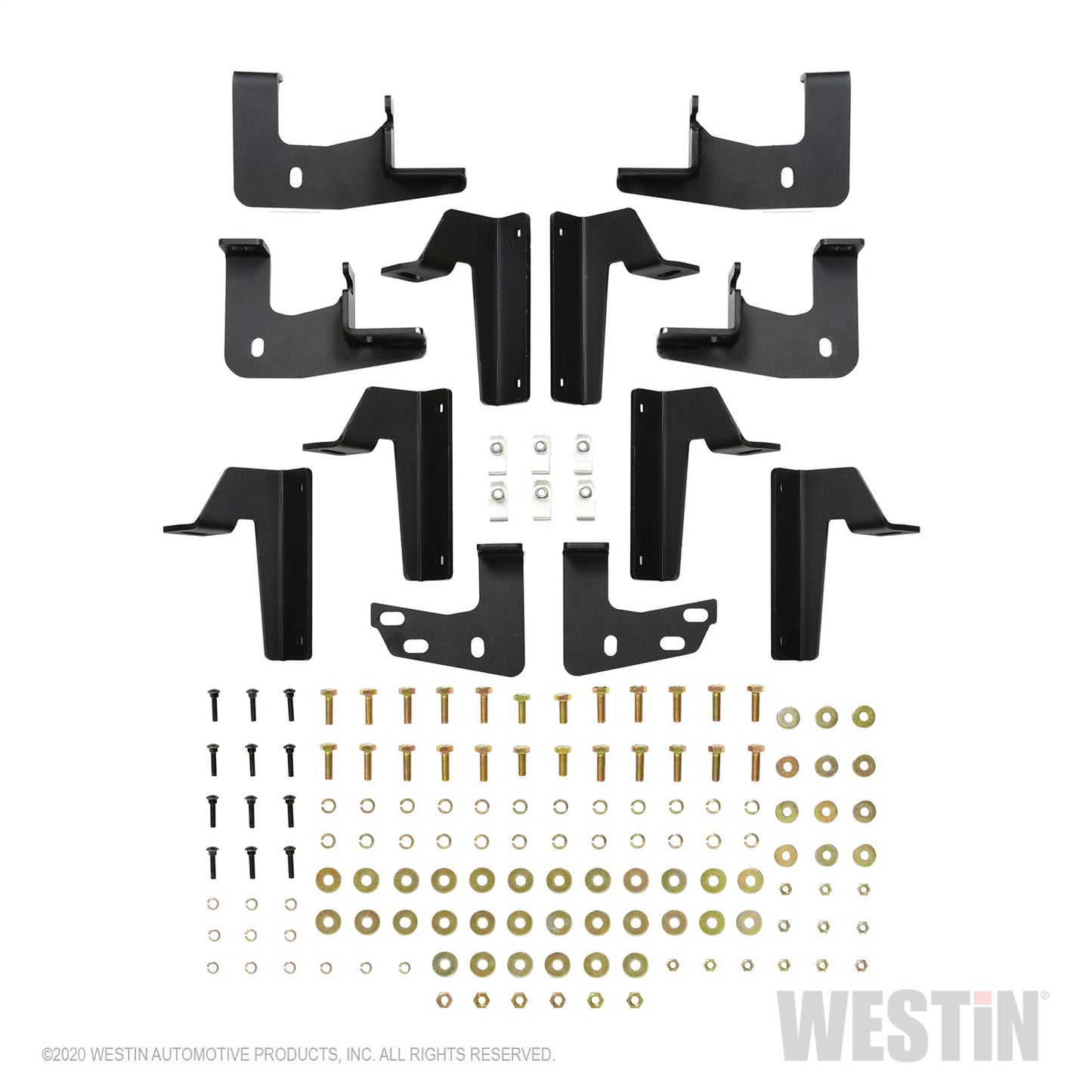 Westin - HDX Xtreme Nerf Step Bars; Textured Black; - 56-24165 - MST Motorsports