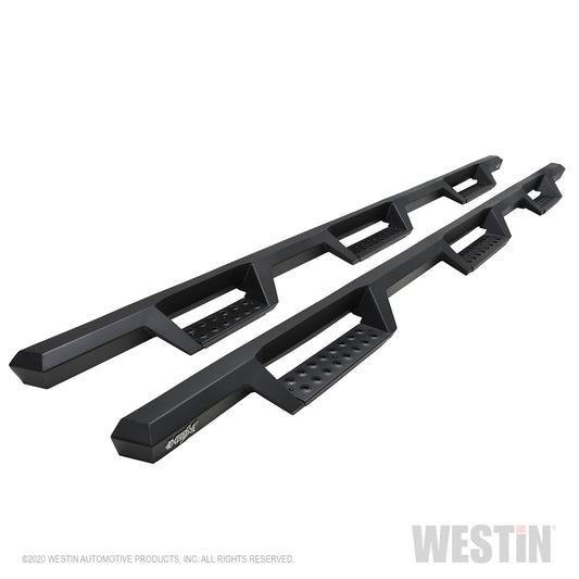 Westin - HDX Drop Wheel to Wheel Nerf Step Bars; Steel; Textured Black; - 56-534775 - MST Motorsports