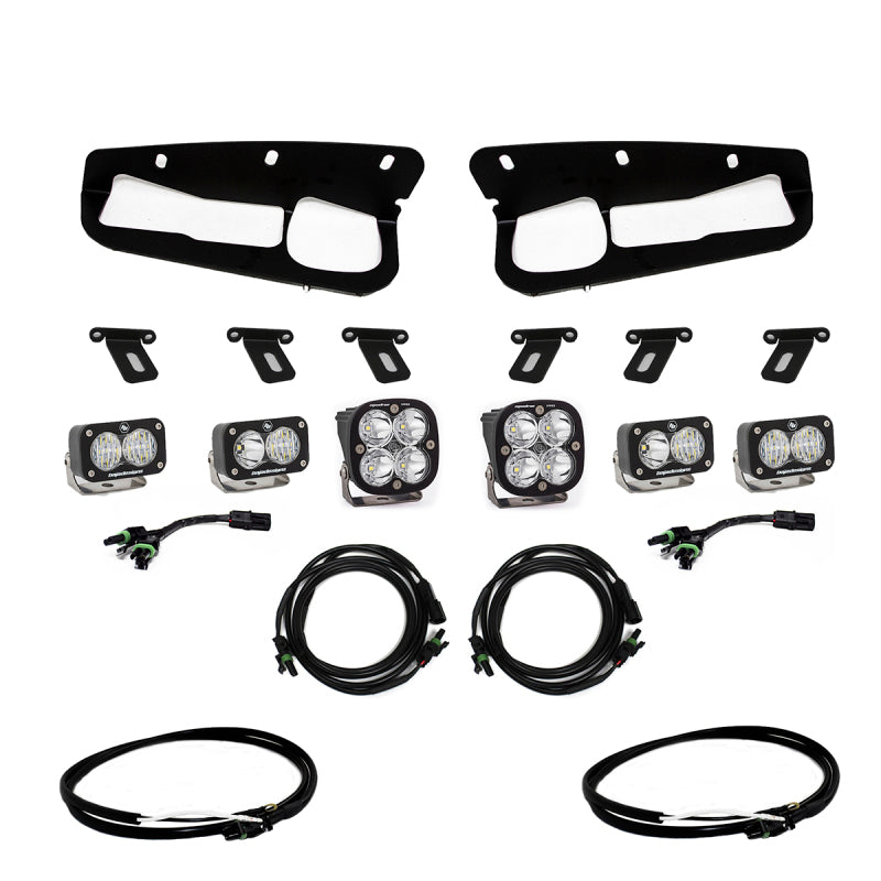 Baja Designs - Baja Designs 2021+ Ford Bronco Fog Pocket Kit 21-Up Pro w/Upfitter - 447763UP - MST Motorsports