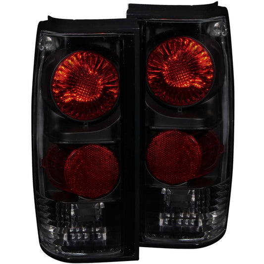 ANZO - Tail Light Assembly; Dark Smoke Lens; Pair; - 211163 - MST Motorsports