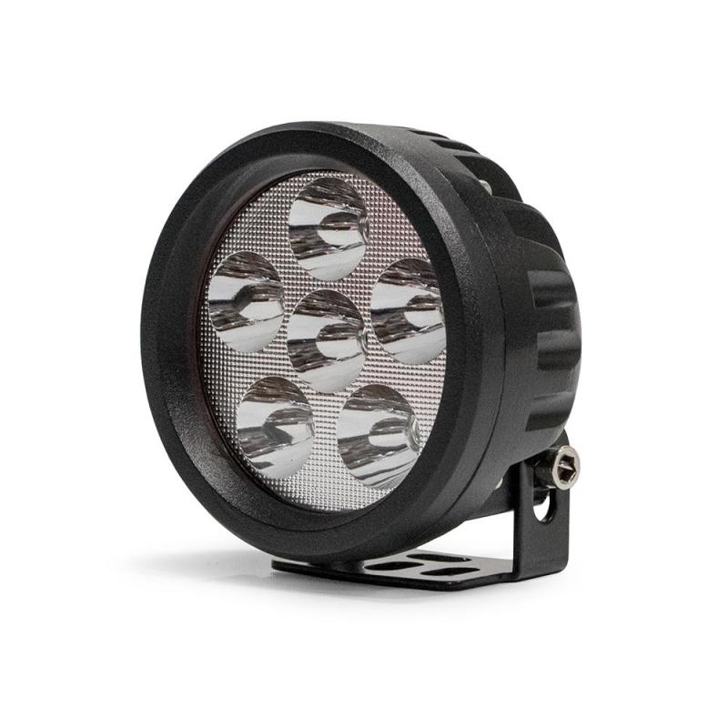 DV8 Offroad - 3.5 in. Round LED Light; Spot Pattern - R3.5E16W3W - MST Motorsports