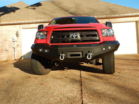 DV8 Offroad - 07-13 Toyota Tundra Truck Front Full Size Bumper - FBTT2-02 - MST Motorsports