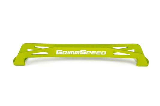 GrimmSpeed - Grimm Speed Subaru Impreza/WRX/STI/Legacy/Forester/BRZ Lightweight Battery Tie Down - Neon Green - 121037 - MST Motorsports