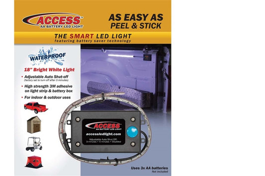 ACCESS - 18 Inch ACCESS AA Battery LED Light; Includes 3M Adhesive - 80312 - MST Motorsports