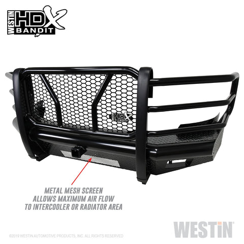 Westin - HDX Bandit Front Bumper; Textured Black; - 58-31145 - MST Motorsports