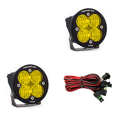 Baja Designs - Baja Designs Squadron R Pro Wide Cornering Pair LED Light Pods - Amber - 597815 - MST Motorsports