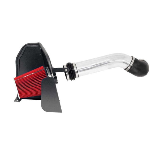 Spectre - Spectre 07-08 GM Truck V8-4.8/5.3/6.0L F/I Air Intake Kit - Clear Anodized w/Red Filter - 9910 - MST Motorsports