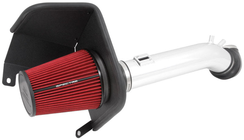 Spectre - Spectre 14-15 GM Silverado/Sierra V8-5.3L F/I Air Intake Kit - Polished w/Red Filter - 9006 - MST Motorsports