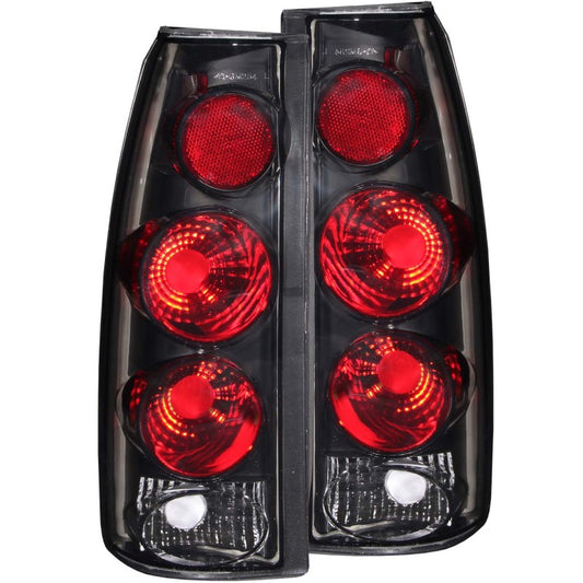 ANZO - Tail Light Assembly; Dark Smoke Lens; 3D Style; Pair; - 211154 - MST Motorsports