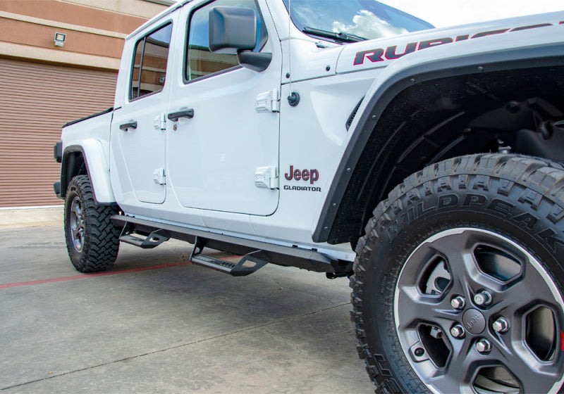 N-Fab - N-Fab Predator Pro Step System 2019 Jeep Wrangler JT 4DR Truck Full Length - Tex. Black - PRJ1980T-TX - MST Motorsports