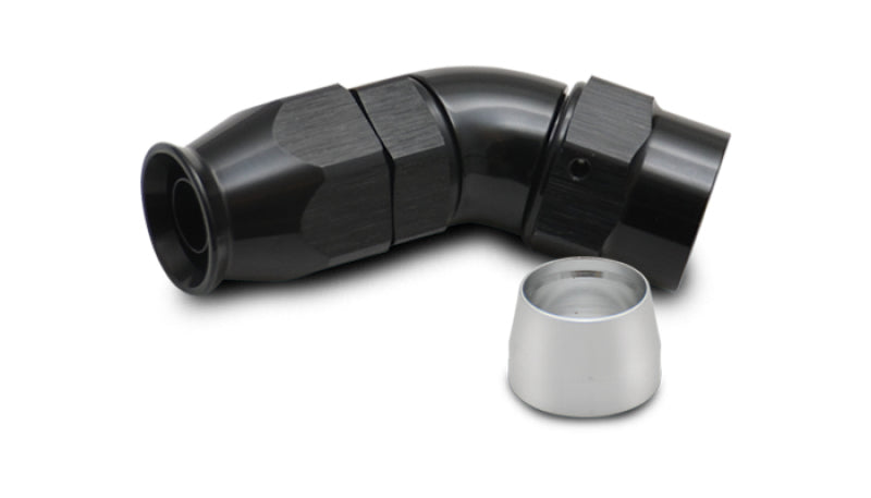 Vibrant - 45 Degree High Flow Hose End Fitting for PTFE Lined Hose, -10AN - 28410 - MST Motorsports