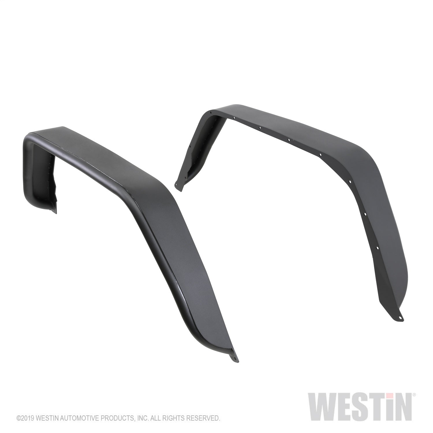 Westin - Tube Fenders; Rear; Pair; Steel; Textured Black Finish; - 62-1065 - MST Motorsports