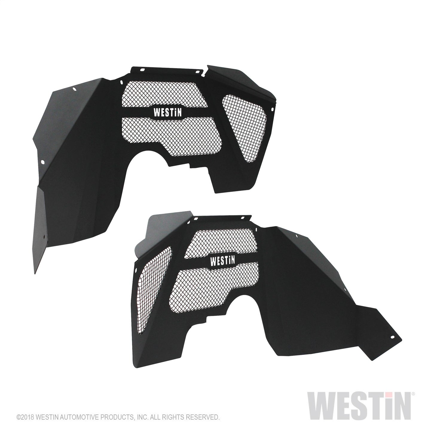 Westin - Inner Fenders; Front; Pair; Steel w/Textured Black Finish; - 62-11005 - MST Motorsports