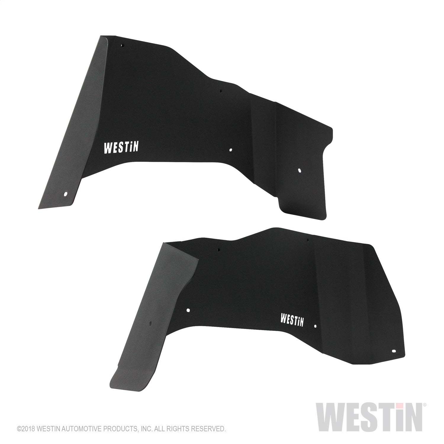 Westin - Inner Fenders; Rear; Pair; Steel w/Textured Black Finish; - 62-11015 - MST Motorsports