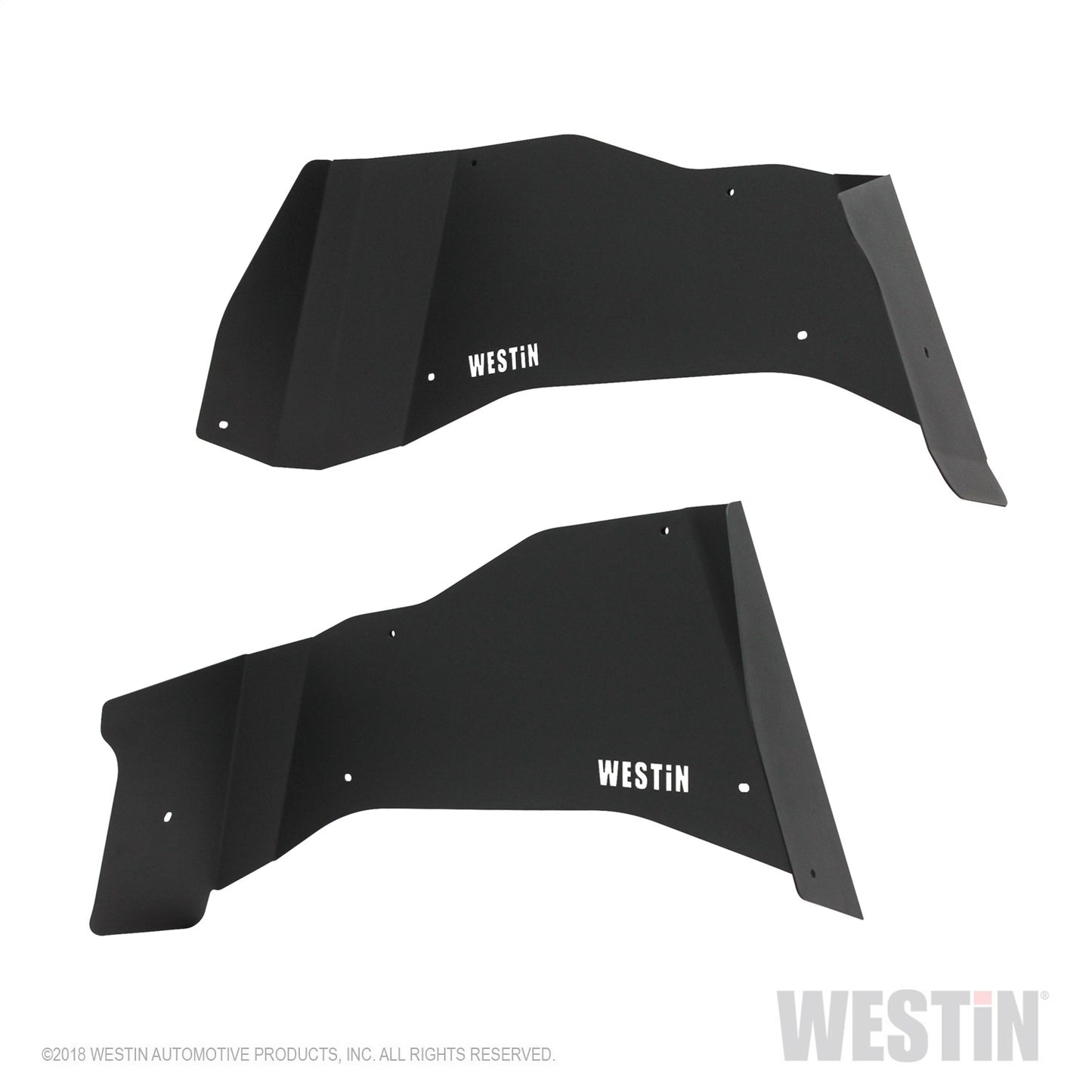 Westin - Inner Fenders; Rear; Pair; Steel w/Textured Black Finish; - 62-11015 - MST Motorsports