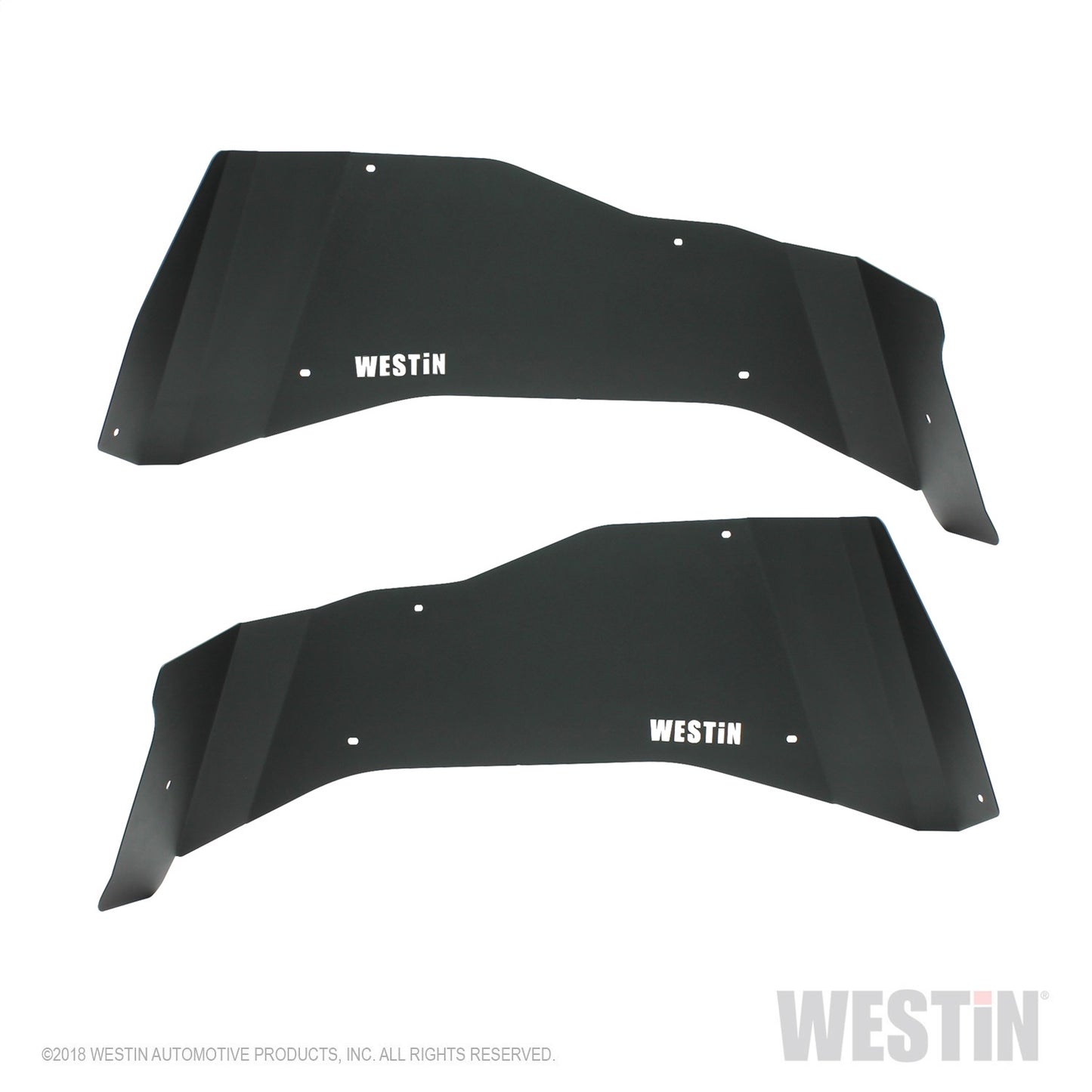 Westin - Inner Fenders; Rear; Pair; Steel w/Textured Black Finish; - 62-11015 - MST Motorsports