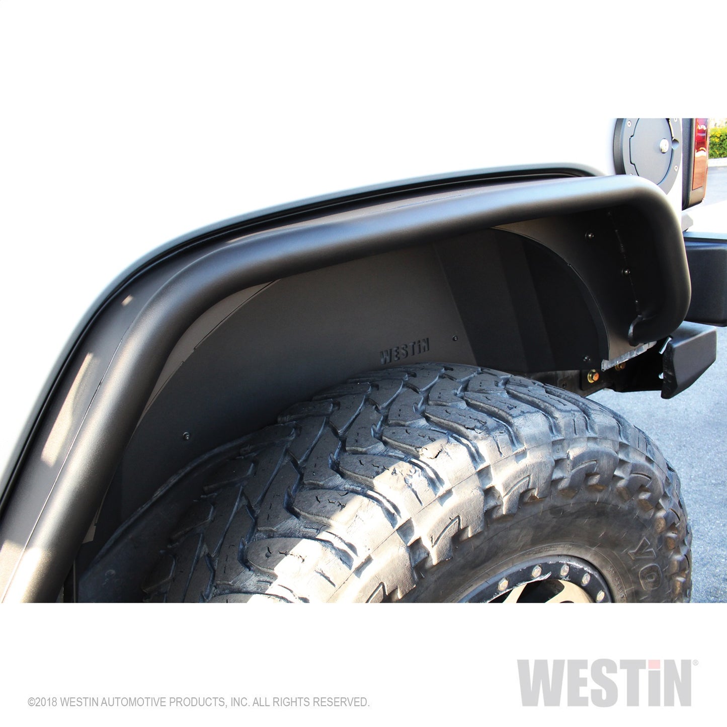 Westin - Inner Fenders; Rear; Pair; Steel w/Textured Black Finish; - 62-11015 - MST Motorsports