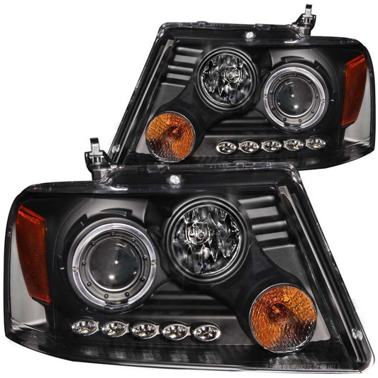 ANZO - Projector Headlight Set w/Halo - 111204 - MST Motorsports