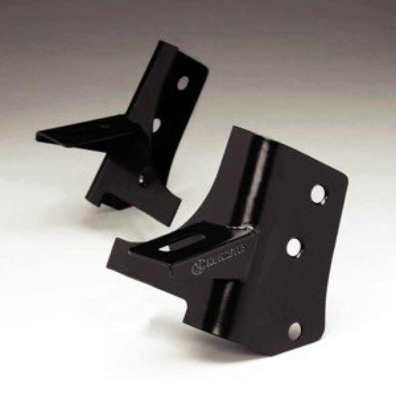 KC HiLiTES - Windshield Hinge Light Mount Brackets for Jeep Wrangler TJ (1997-2006) - Black - 7311 - MST Motorsports