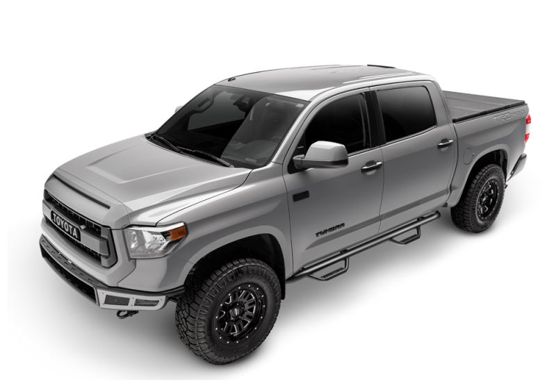 N-Fab - N-Fab Nerf Step 16-17 Toyota Tacoma Double Cab 5ft Bed - Tex. Black - W2W - 3in - T1580CC-TX - MST Motorsports