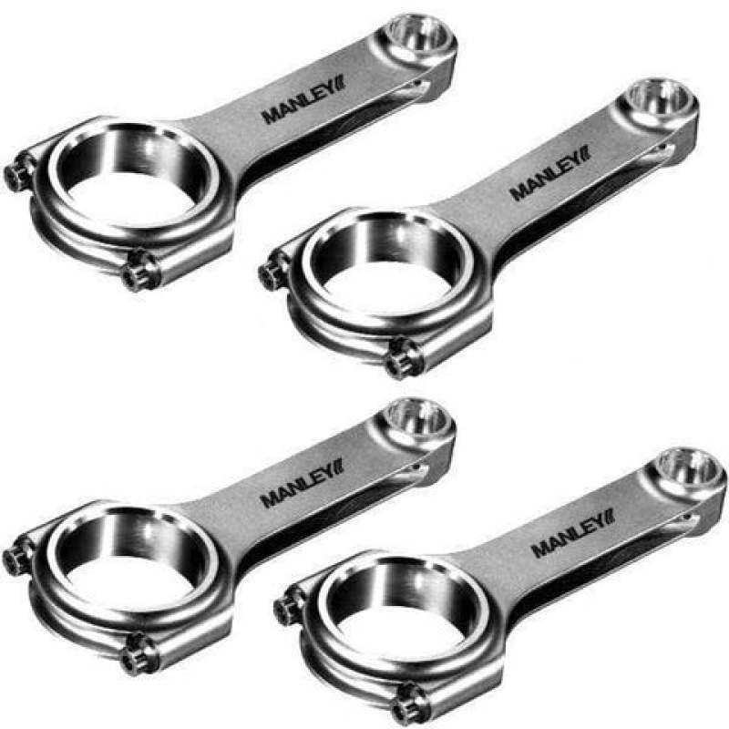 Manley Performance - Manley 02+ Honda CRV 2.4L V-Tech DOHC K24 H-Beam Connecting Rod Set (Set of 4) - 14015-4 - MST Motorsports