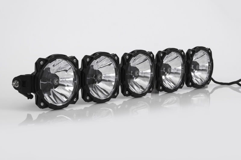 KC HiLiTES - Gravity LED Pro6 Polaris RZR 5-Light Combo LED Light Bar - 91309 - 91309 - MST Motorsports