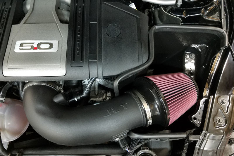 JLT - JLT 18-21 Ford Mustang GT Black Textured Cold Air Intake Kit w/Red Filter - Tune Req - CAI-FMG-18 - MST Motorsports