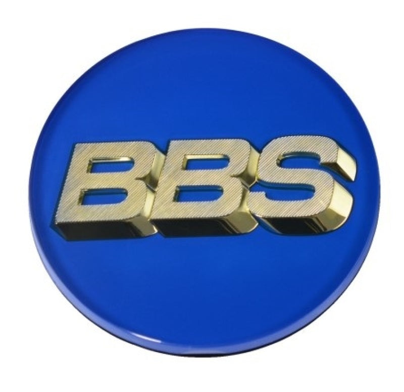 BBS - BBS Center Cap 70.6mm Blue/Gold (3-Tab) - 56.24.206 - MST Motorsports