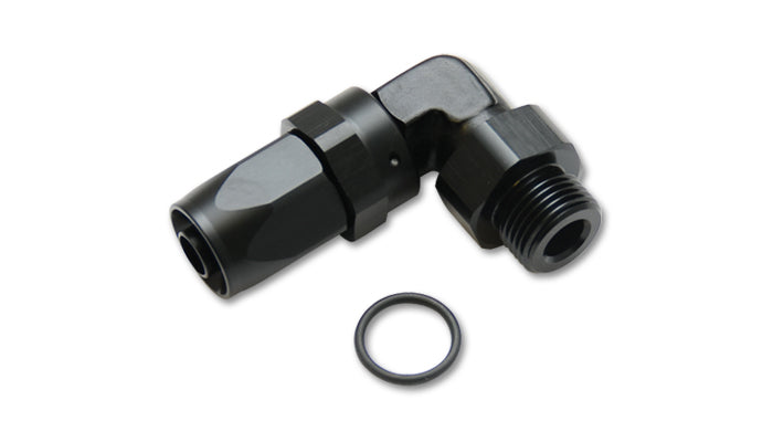 Vibrant - Male Hose End Fitting, 90 Degree; Size: -6AN; Thread: (8) 3/4"-16; w/ O-Ring - 24903 - MST Motorsports