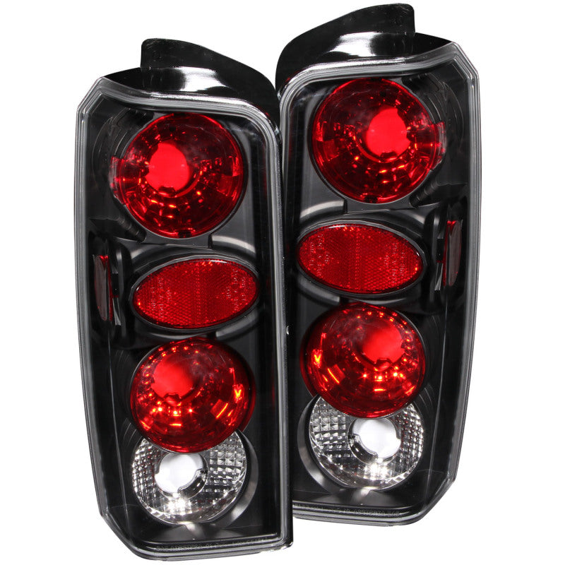 ANZO - Tail Light Assembly; Clear Lens; Black Housing; Pair; - 211103 - MST Motorsports