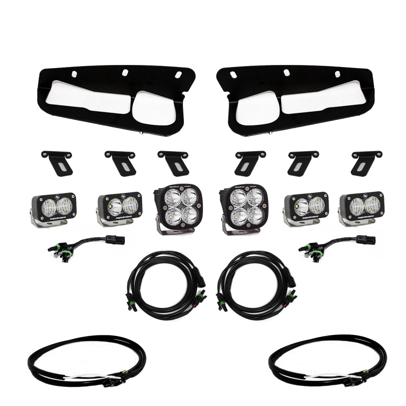 Baja Designs - Baja Designs 2021+ Ford Bronco Fog Pocket Kit 21-Up Sportsmen w/Upfitter - 447760UP - MST Motorsports