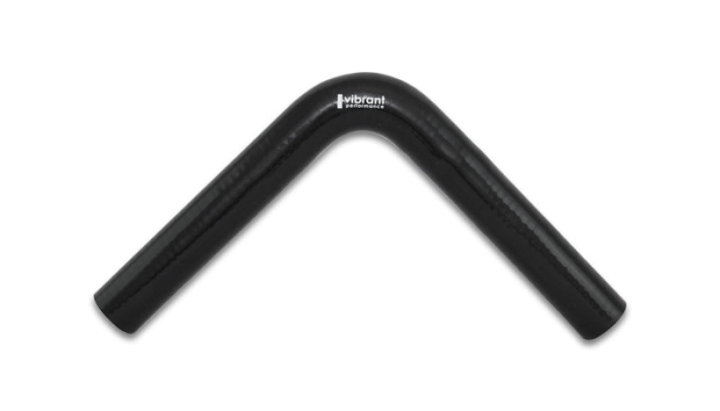 Vibrant - 90 Degree Elbow, 1.00" I.D. x 8.00" Leg Length - Black - 2918 - MST Motorsports