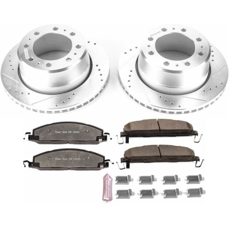 PowerStop - Power Stop 13-18 Ram 3500 Rear Z36 Truck & Tow Brake Kit - K7131-36 - MST Motorsports