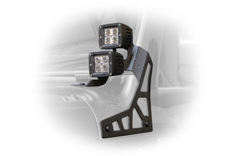 DV8 Offroad - 18+ Jeep JL/20+ Jeep JT Lower A-Pillar Light Mount - LBJL-02 - MST Motorsports