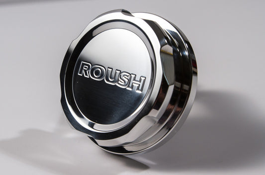 Roush - ROUSH 1996-2018 Ford Mustang Polished Billet Radiator Cap - 421258 - MST Motorsports