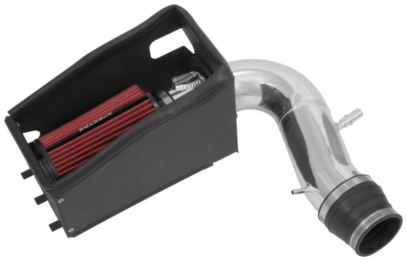 Spectre - Spectre 11-19 Ford Explorer V6-3.5L F/I Air Intake Kit - Polished Aluminum w/Red Filter - 9038 - MST Motorsports