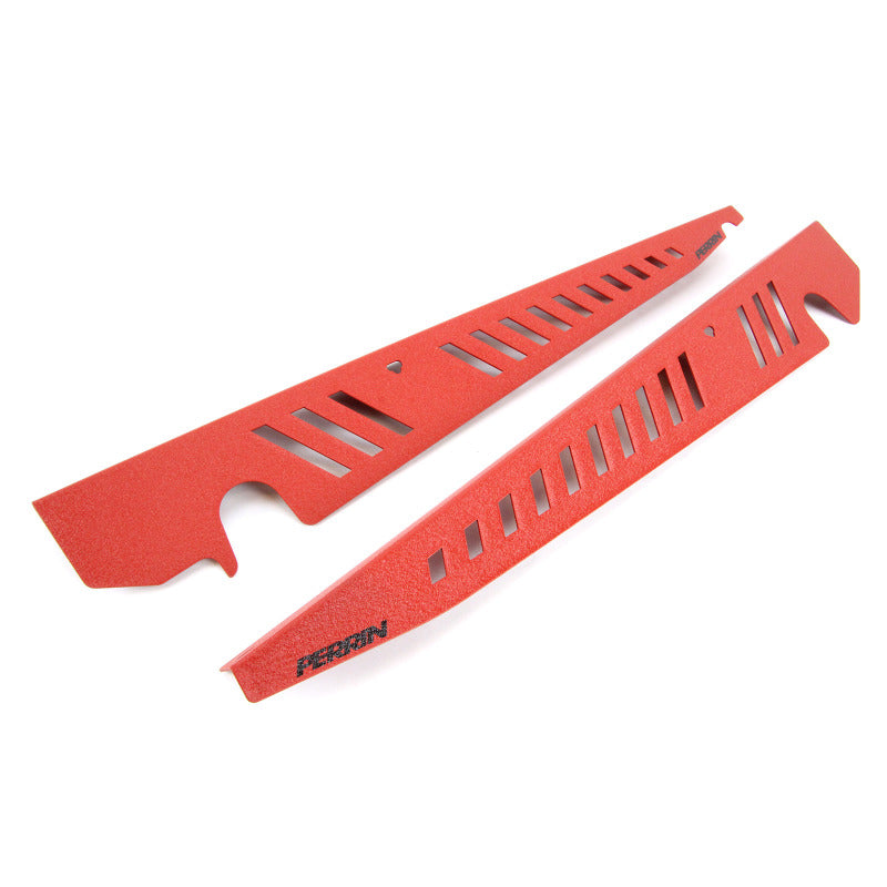 Perrin Performance - Perrin 2015+ Subaru WRX/STI Fender Shroud Set - Red - PSP-ENG-550RD - MST Motorsports