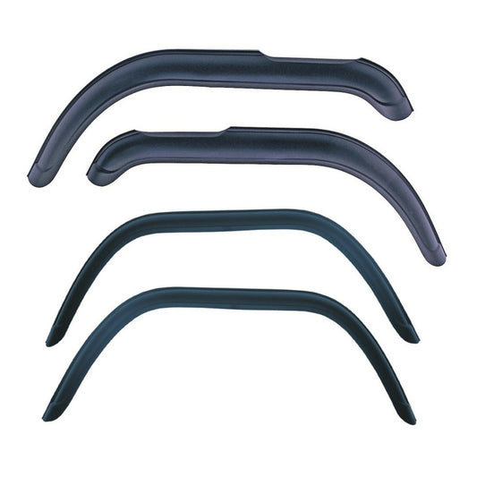 OMIX - Omix 4-Piece Fender Flare Kit- 81-86 CJ8 (Scrambler) - 11604.01 - MST Motorsports