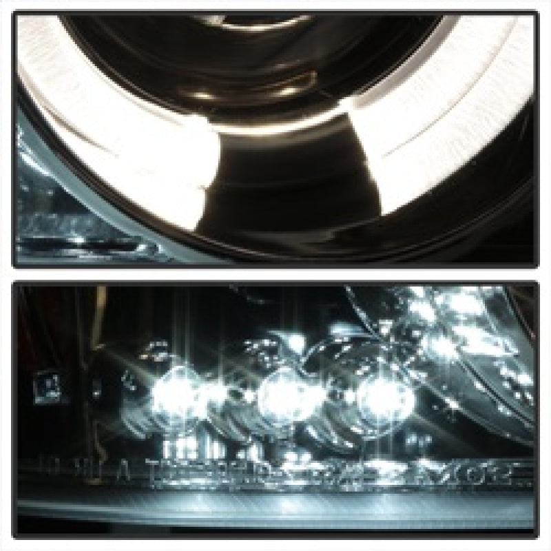 Spyder Auto - Projector Headlights - LED Halo - LED - Chrome - - 5009364 - MST Motorsports