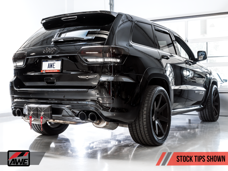 AWE Tuning - AWE Tuning 2020 Jeep Grand Cherokee SRT/Trackhawk Touring Edition Exhaust - Use w/Stock Tips - 3015-31017 - MST Motorsports