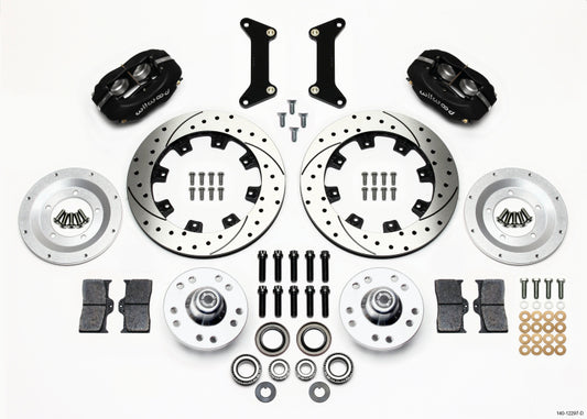 Wilwood - Wilwood Forged Dynalite Front Kit 12.19in Drilled 79-87 GM G Body - 140-12297-D - MST Motorsports